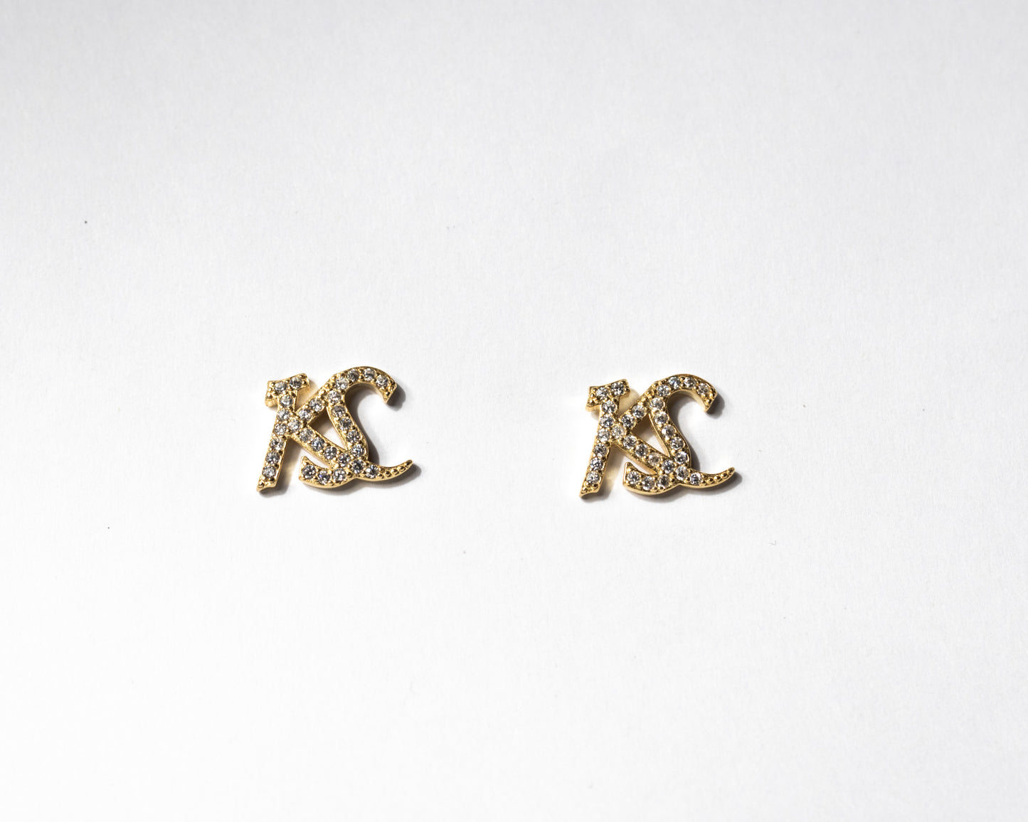 KS SIGNATURE EARRINGS GOLD