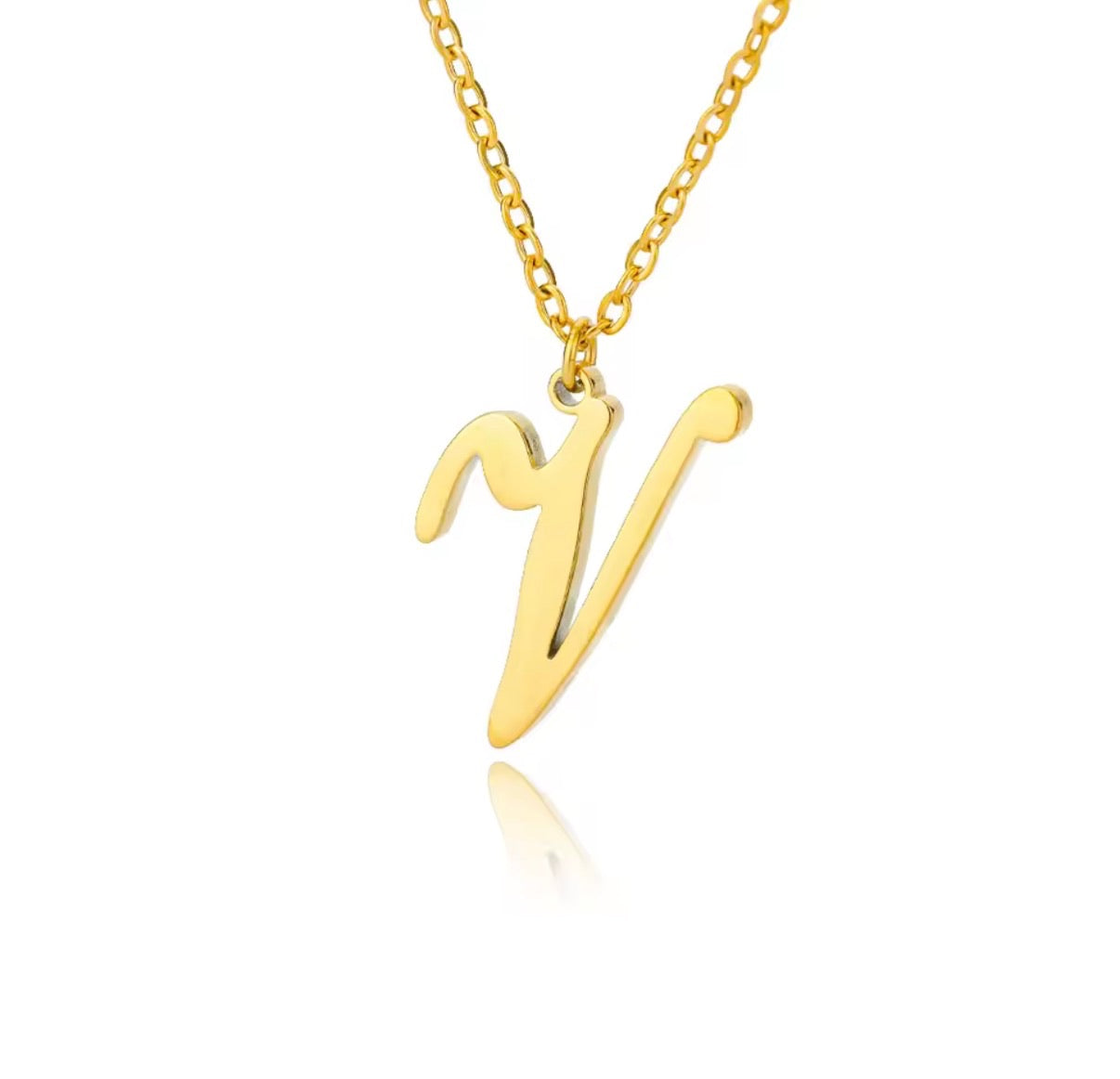SINGLE LETTER NECKLACE