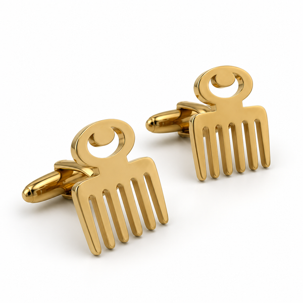 GRACE COMB CUFFLINKS