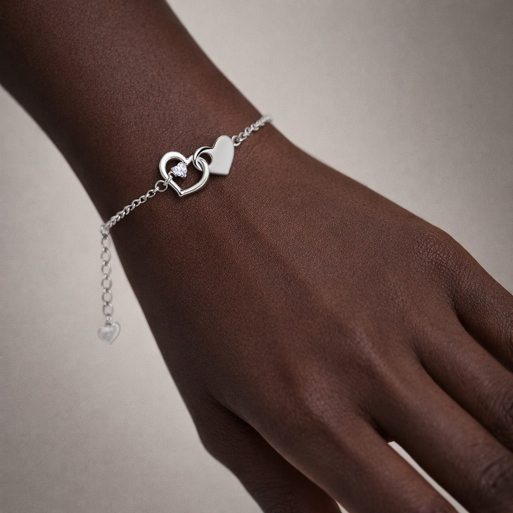 TWIN HEART BRACELET