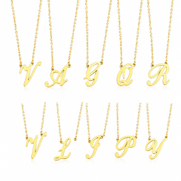 SINGLE LETTER NECKLACE