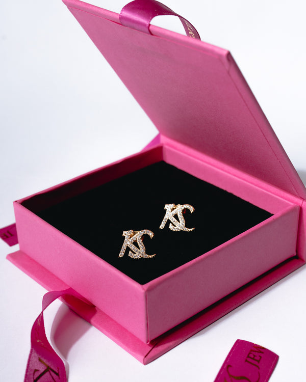 KS SIGNATURE EARRINGS GOLD