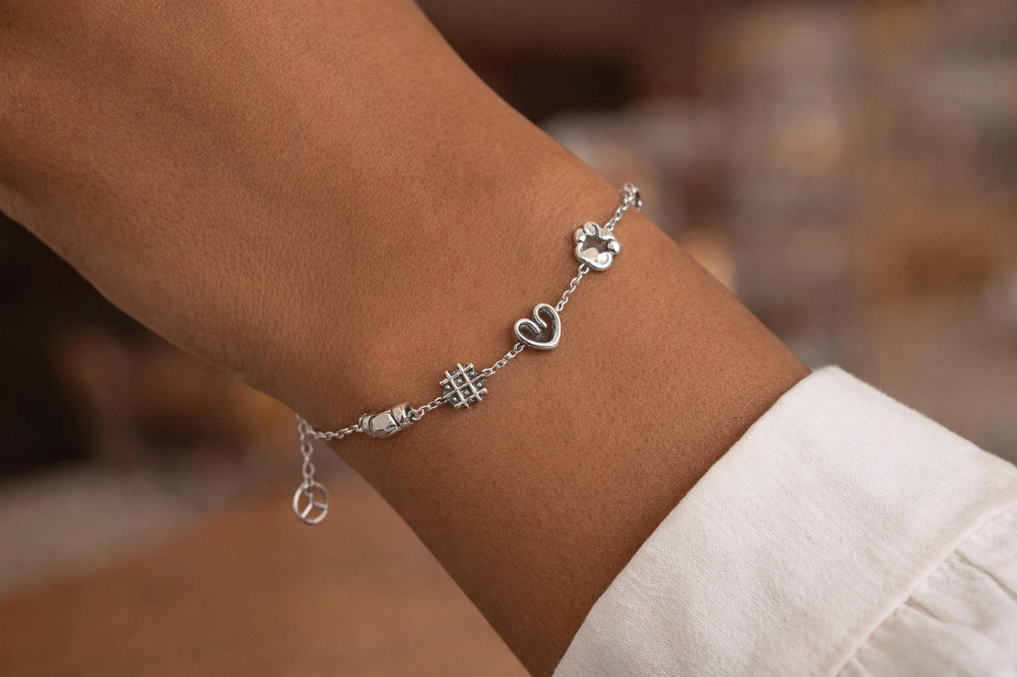 LOVE SCRIPT BRACELET