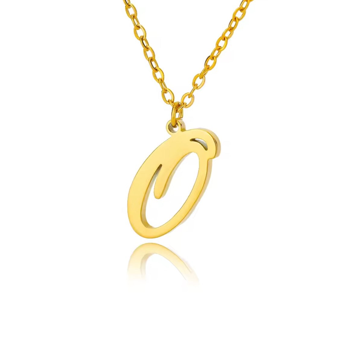 SINGLE LETTER NECKLACE