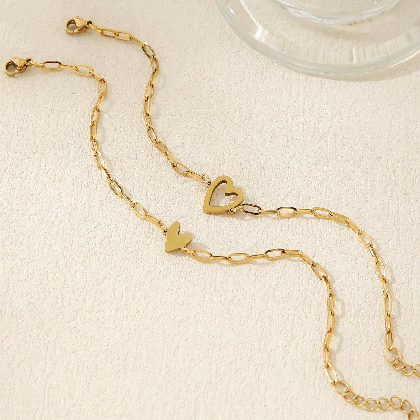HEART DUO BRACELET SET