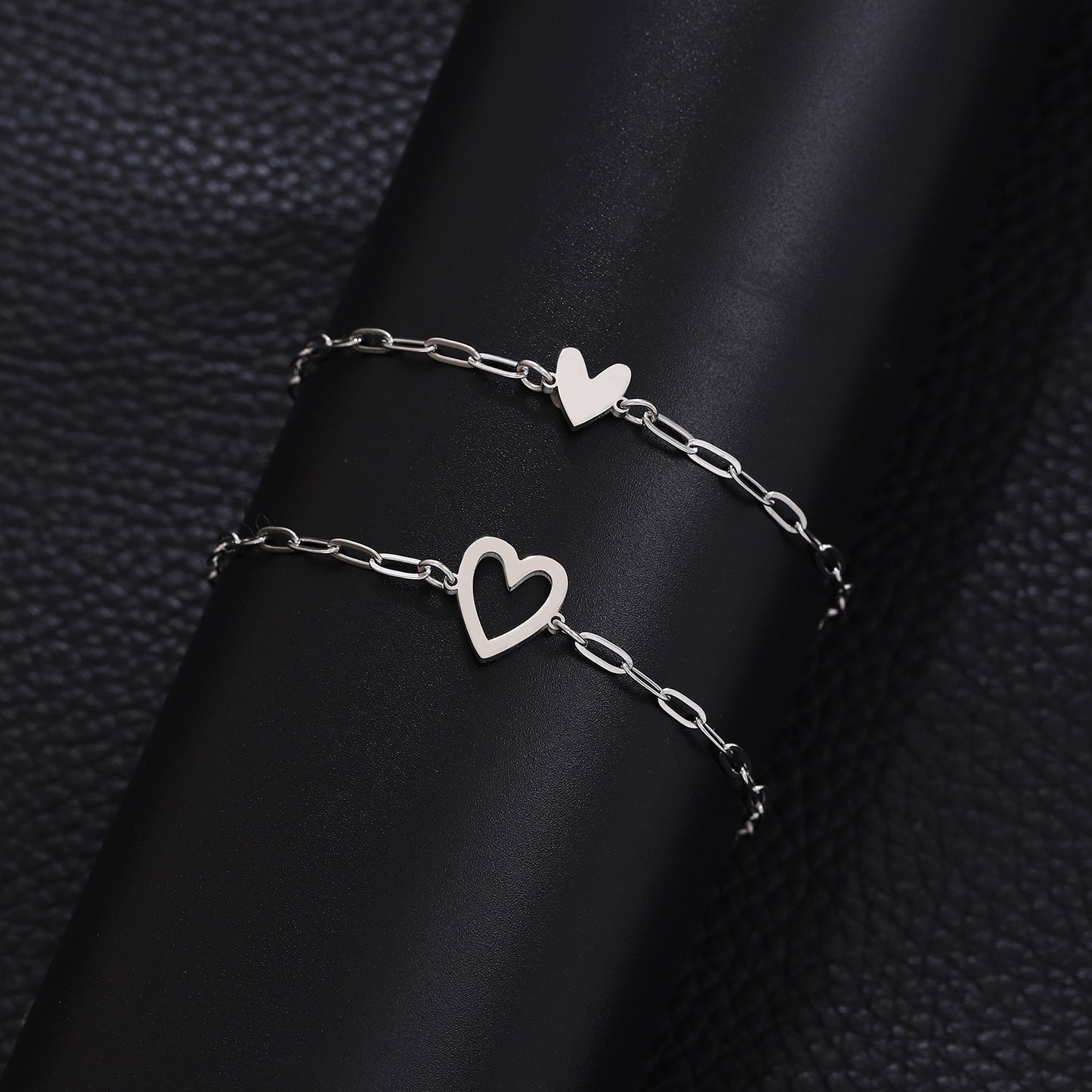 HEART DUO BRACELET SET