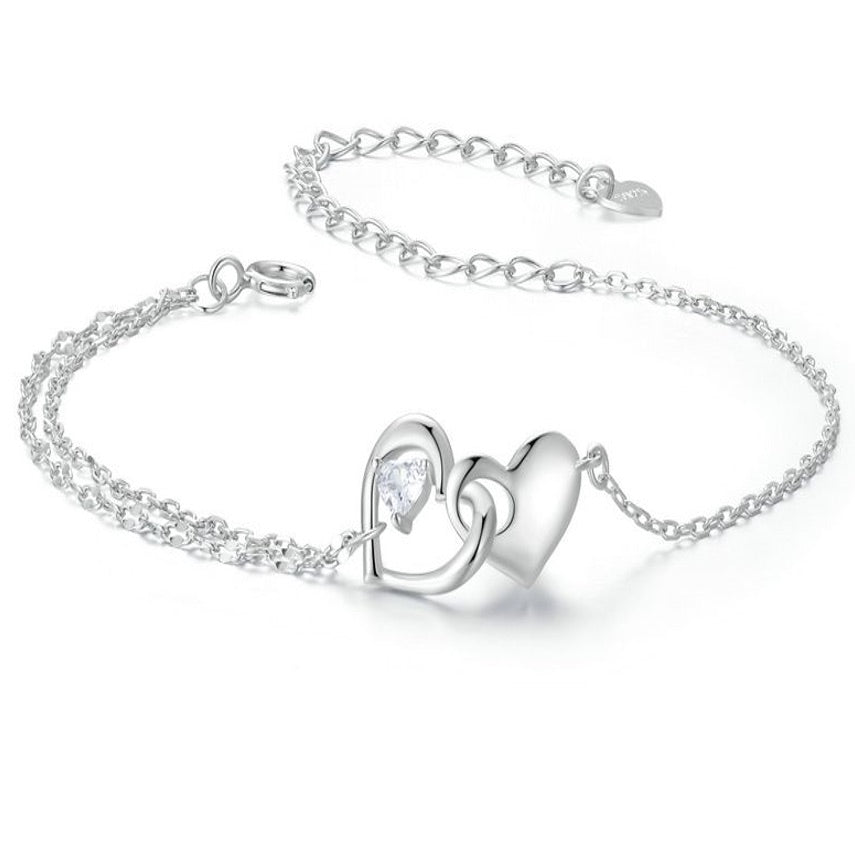 TWIN HEART BRACELET