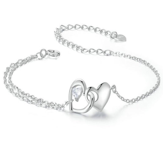 TWIN HEART BRACELET
