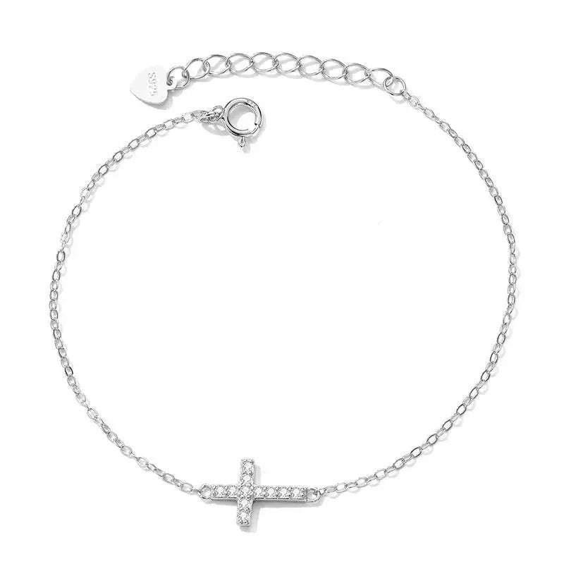 HALO CROSS BRACELET